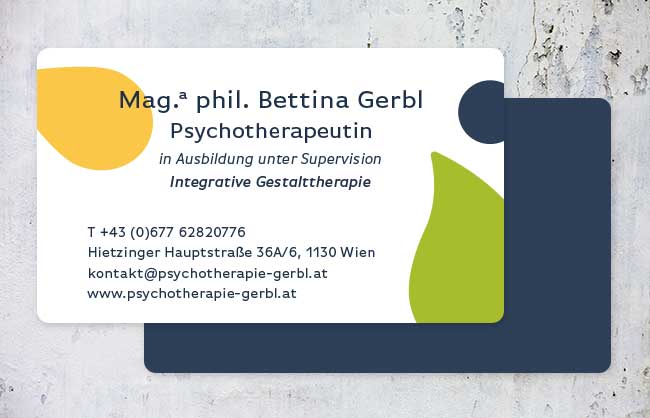 Visitenkarte Bettina Gerbl