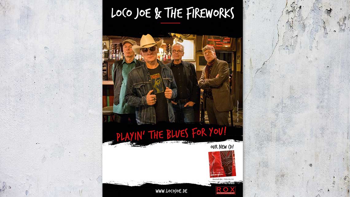 Poster Loco Joe & The Fireworks